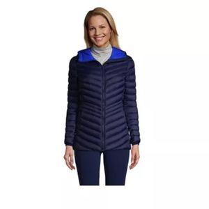 Lands End Packable Down Jacket NWOT